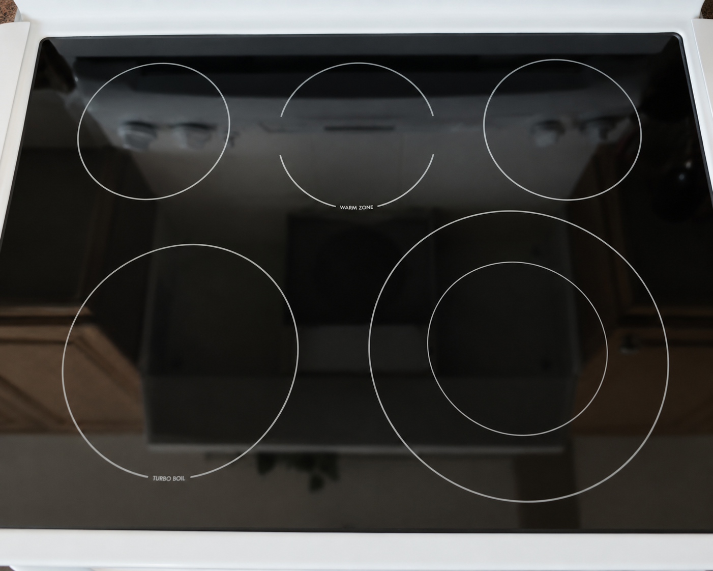 Stovetop after cleaning
